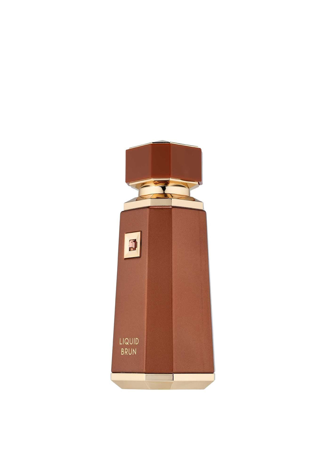 French Avenue Liquid Brun perfume bottle close-up