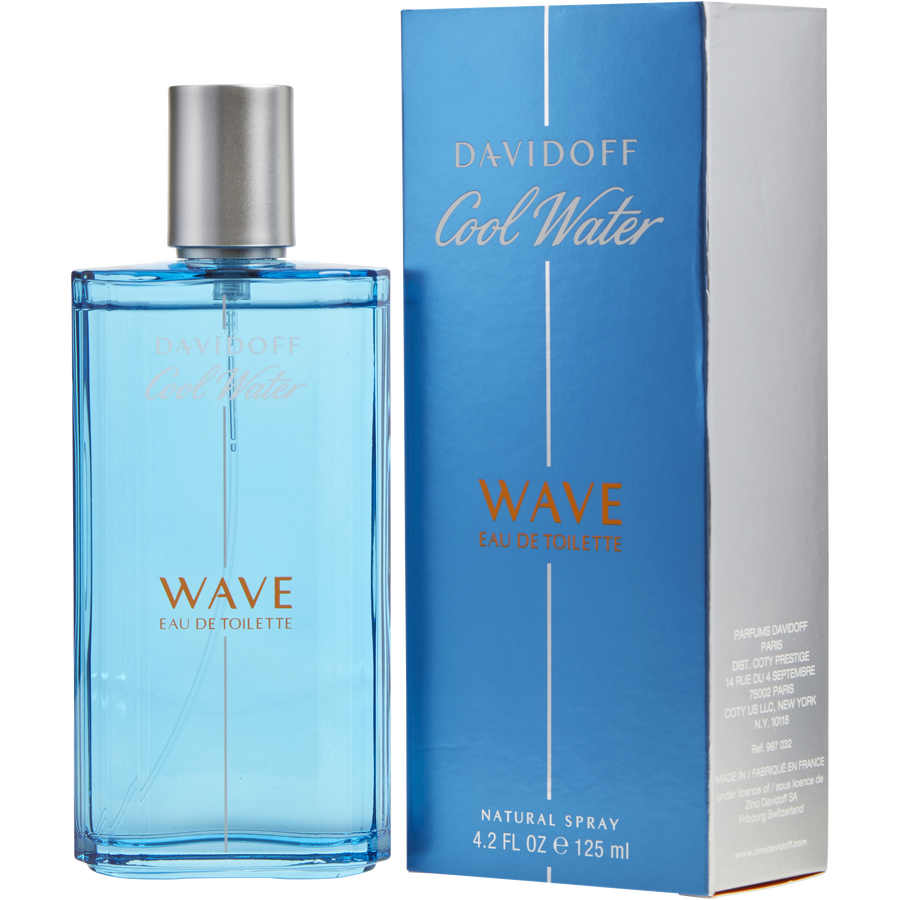 Davidoff Cool Water Wave EDT box and bottle
