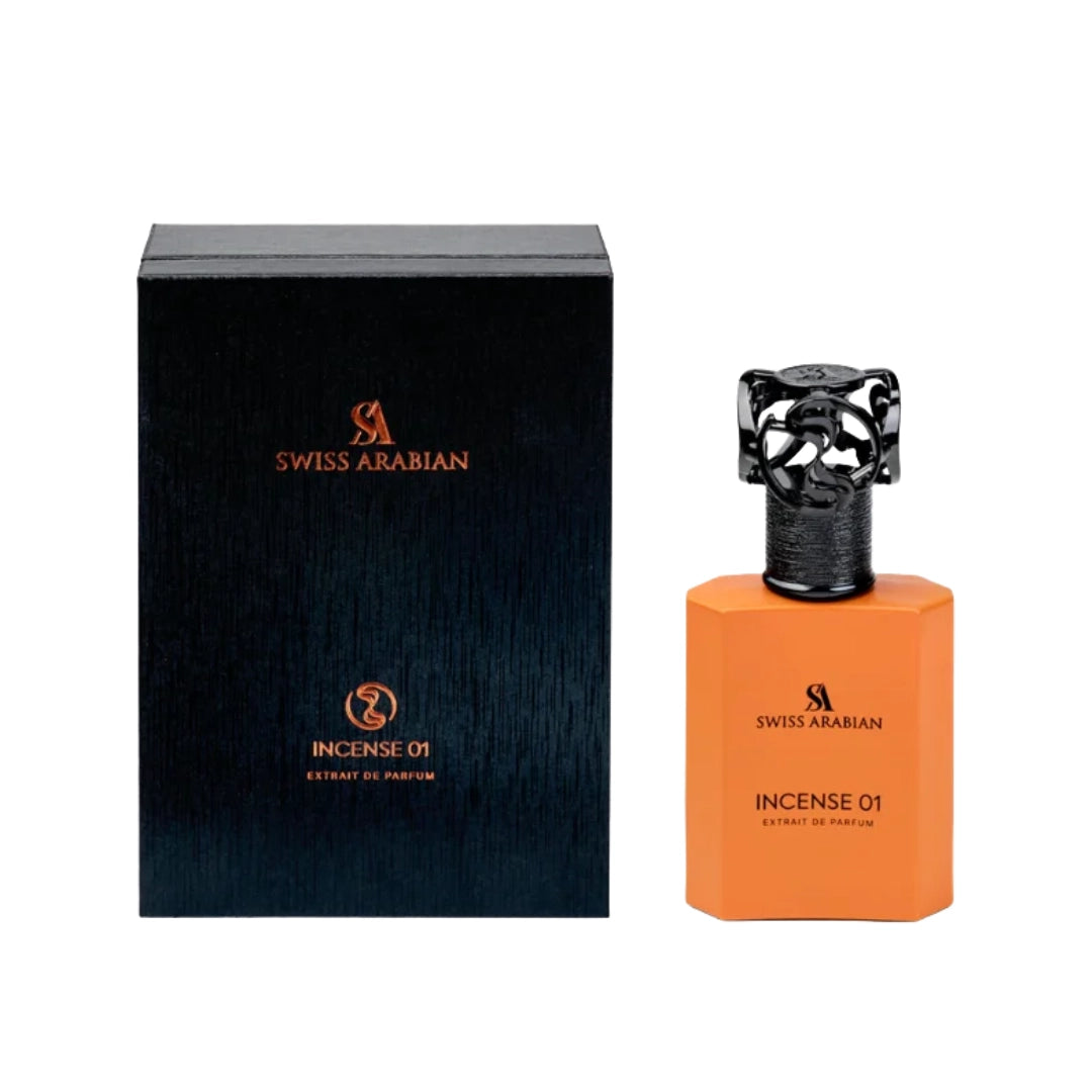 Incense 01 Extrait De Parfum by Swiss Arabian best perfume in India
