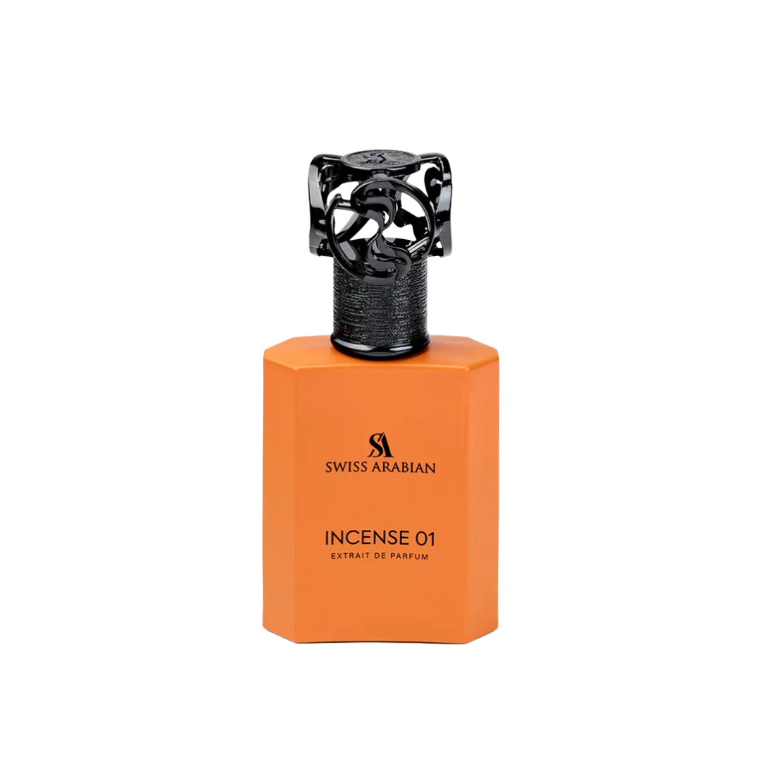 Incense 01 Extrait De Parfum by Swiss Arabian perfume for men and women
