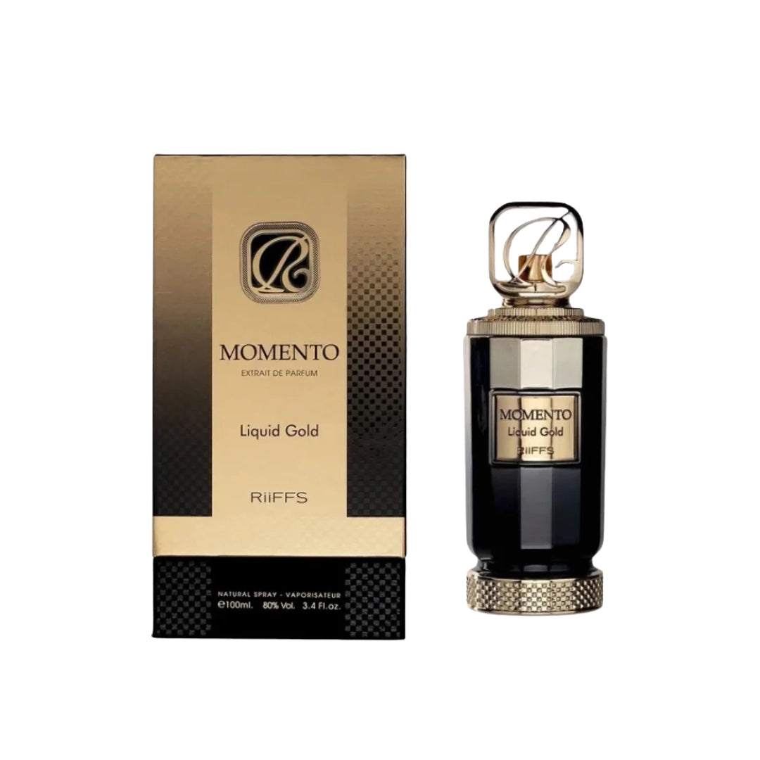 Momento Liquid Gold Extrait De Parfum by Riiffs best perfume for men and women in india
